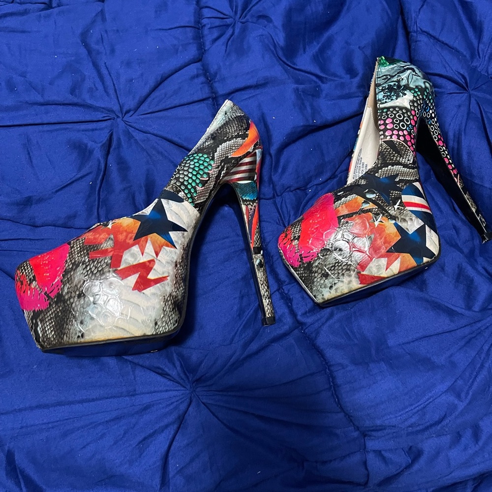 Multicolored Stilettos